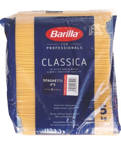 バリラ　スパゲティ№５　5㎏