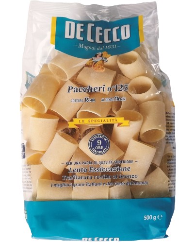 ディチェコ　パッケリ№125　500g