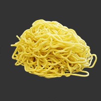 D麺 22番 ちぢれ麺