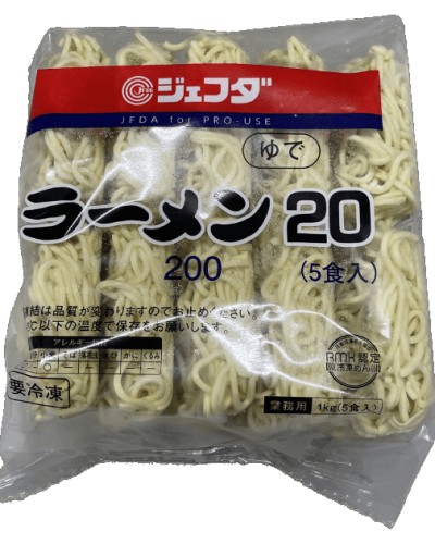 JEFDAラーメン200ｇ×5