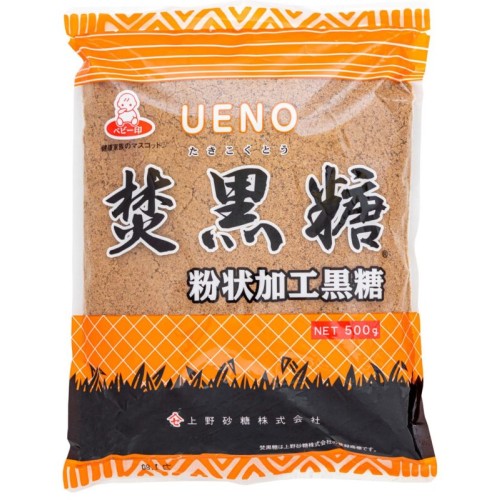 上野砂糖　焚黒糖500ｇ