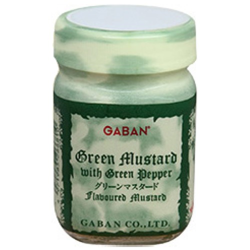 ギャバン グリーンマスタード120g