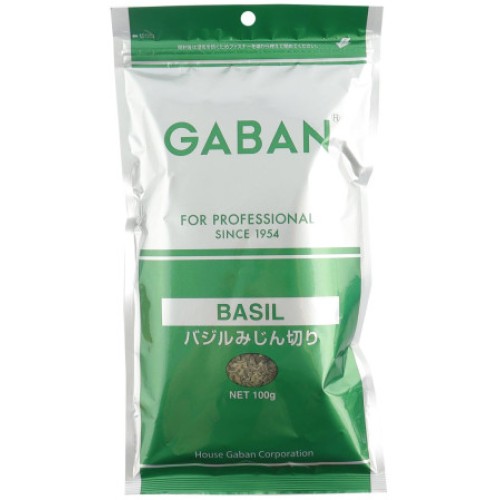ギャバン バジルみじん切り100g