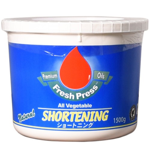ダーボンフレッシュプレスショートニング1500ｇ