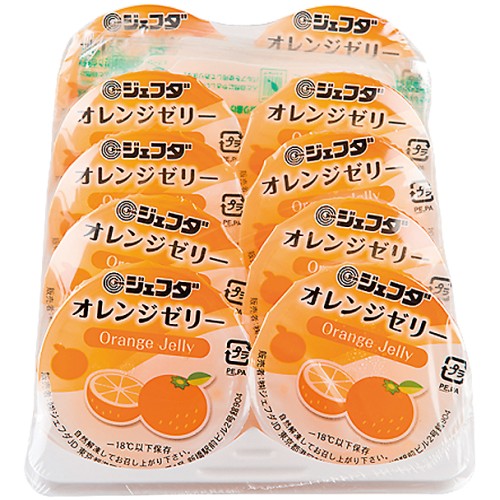 ジェフダオレンジゼリー40ｇ×10コ